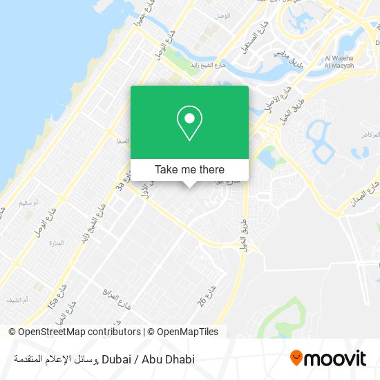 وسائل الإعلام المتقدمة map