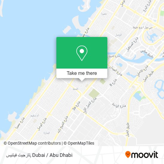 تارجيت فيتنيس map