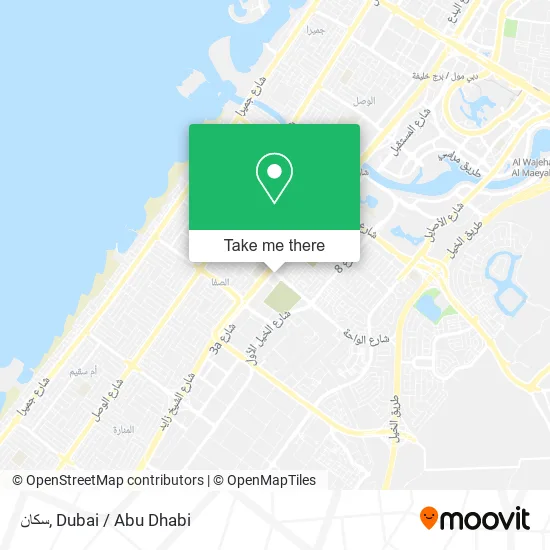 سكان map