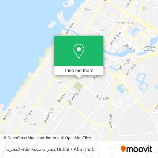 مجموعة سباحة الطاقة الحضرية map