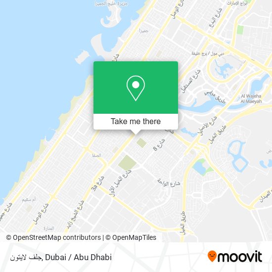 جلف لايتون map