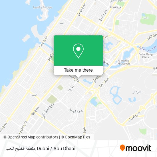 منطقة الخليج اللعب map