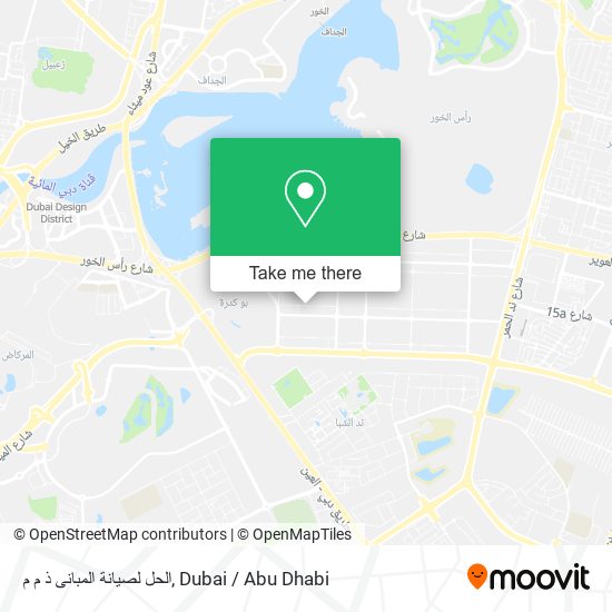 الحل لصيانة المبانى ذ م م map