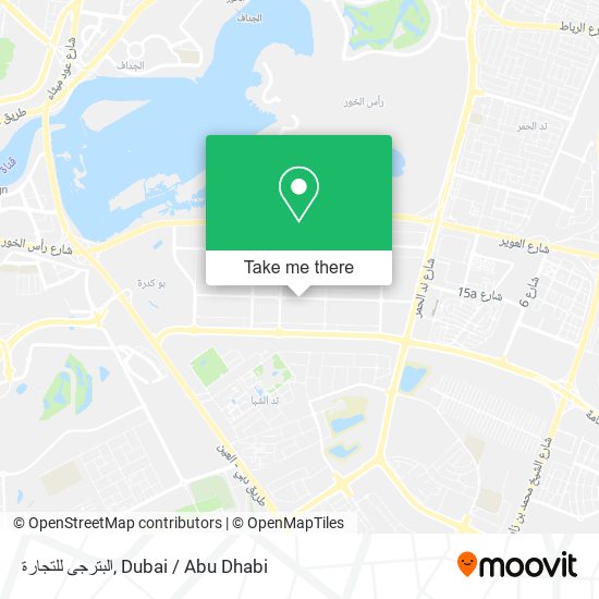 البترجى للتجارة map