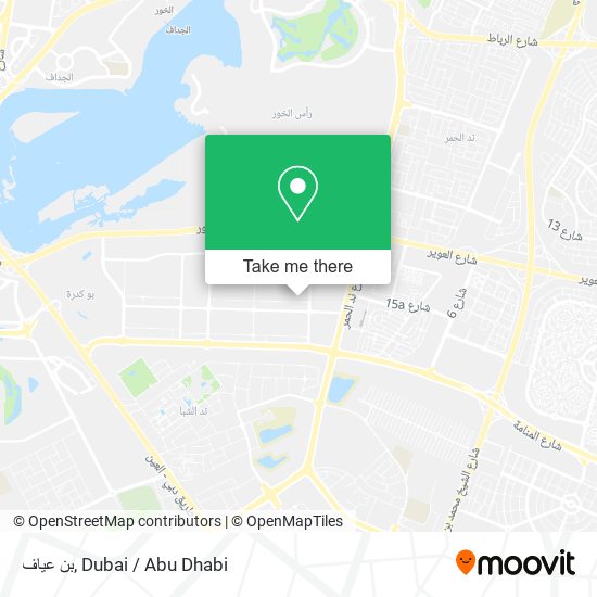 بن عياف map