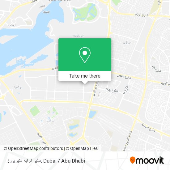 دبليو ام ايه انتيريورز map