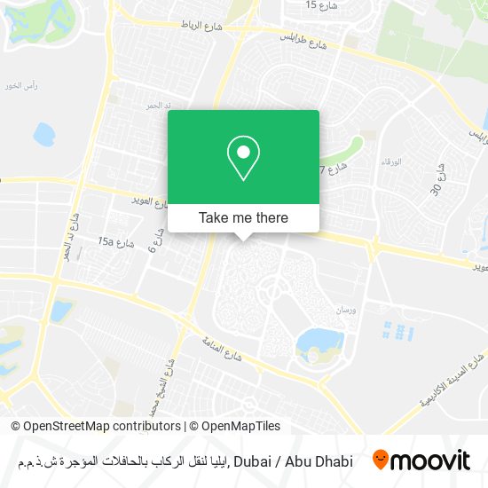 ايليا لنقل الركاب بالحافلات المؤجرة ش.ذ.م.م map