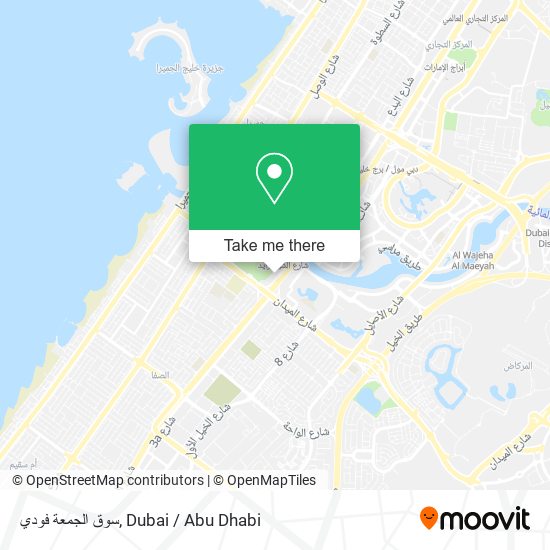 سوق الجمعة فودي map