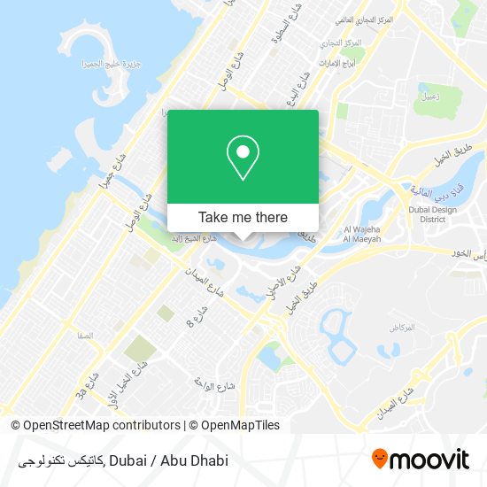 كاتيكس تكنولوجى map