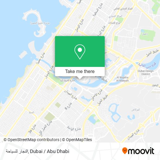 النجار للسياحة map