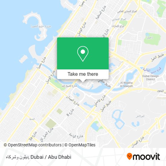 ديلون وشركاه map