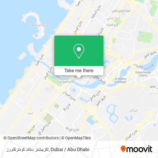 اكزيبشنز ستاند كونتركتورز map