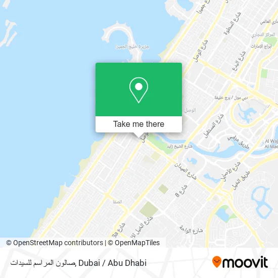 صالون المراسم للسيدات map