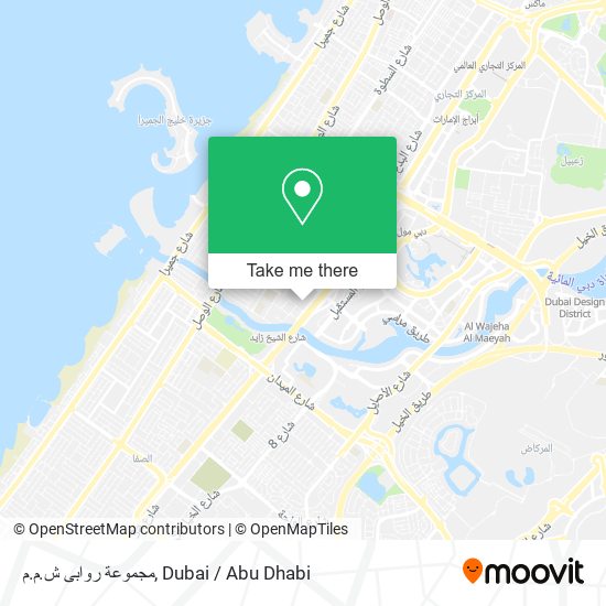 مجموعة روابى ش.م.م map
