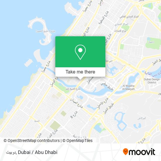 دوبيت map