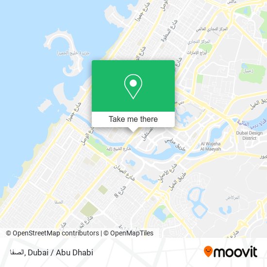 الصفا map