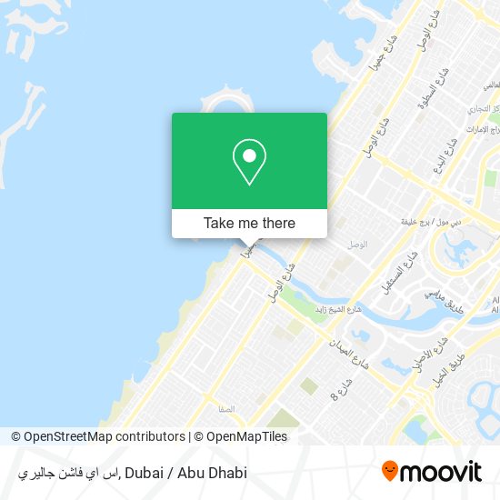 اس اي فاشن جاليري map