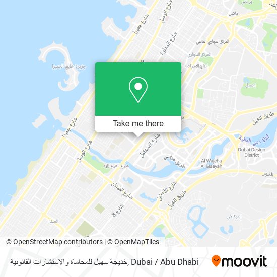 خديجة سهيل للمحاماة والاستشارات القانونية map