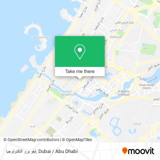 ايفو برو التكنولوجيا map