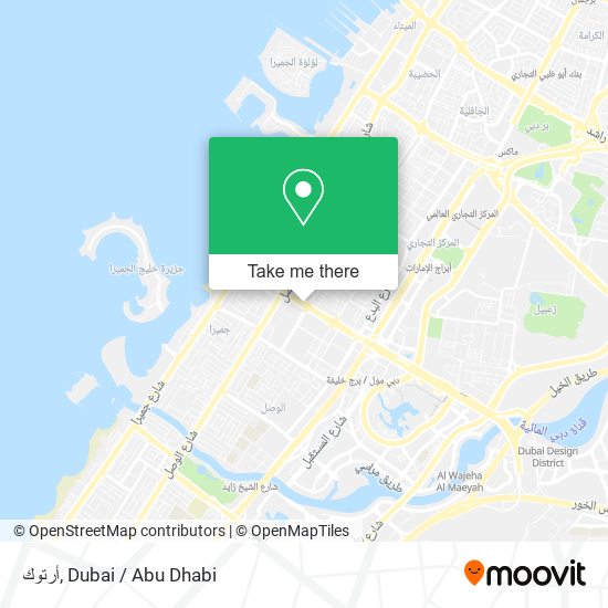 أرتوك map