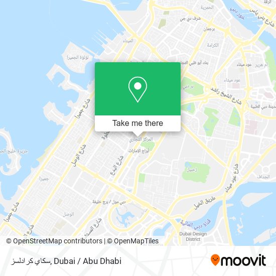 سكاي كرادلسز map