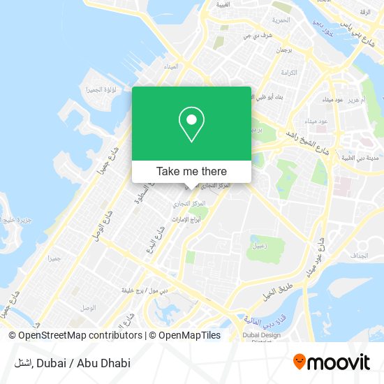 اشتل map