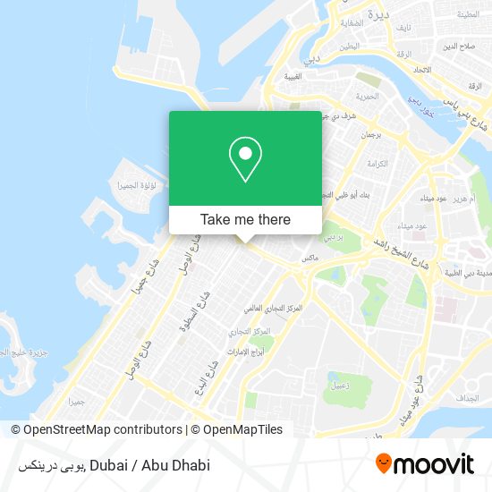 بوبى درينكس map