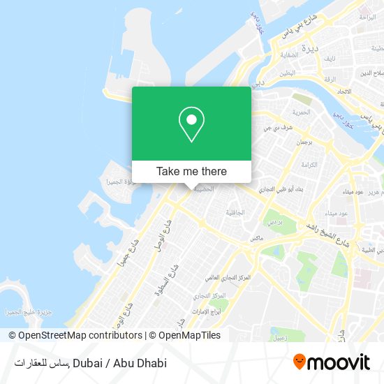 ساس للعقارات map