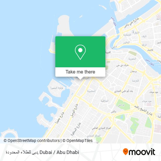 دبى للطلاء المحدودة map