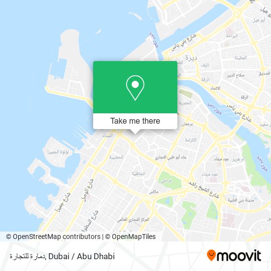دمارة للتجارة map