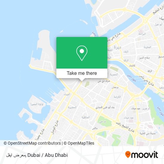 معرض ايفل map