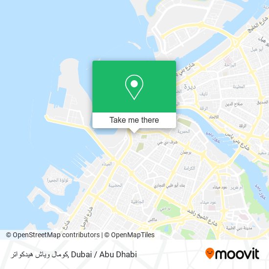 كومال وياش هيدكواتر map