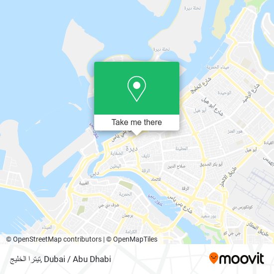 تيترا الخليج map