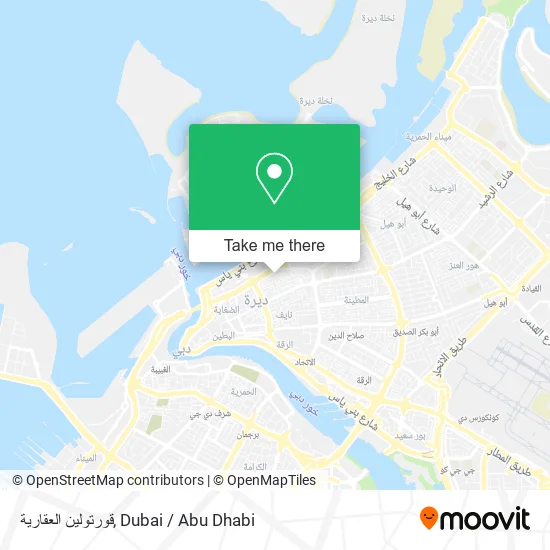 قورتولين العقارية map