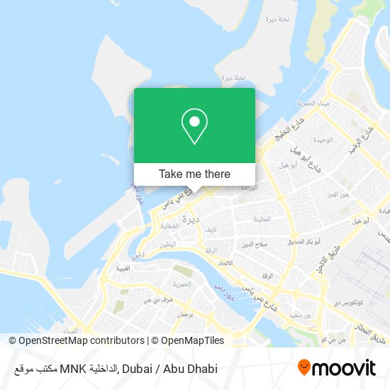 مكتب موقع MNK الداخلية map
