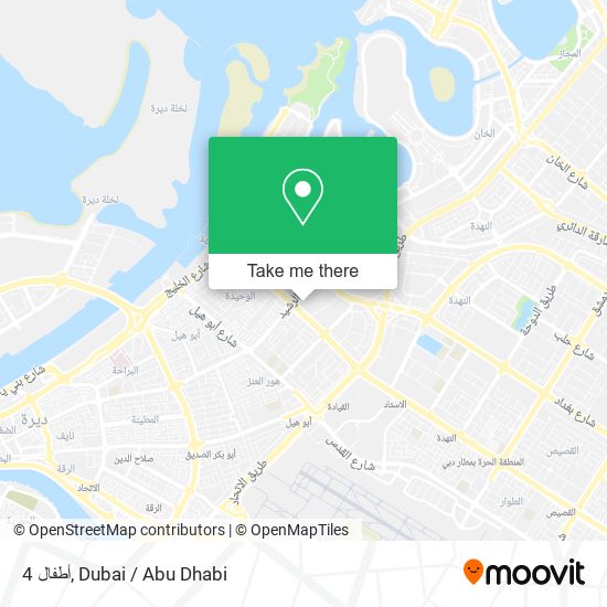 4 أطفال map