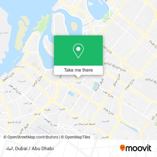 البيك map