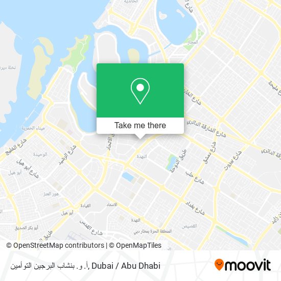 أ. و. بنشاب البرجين التوأمين map