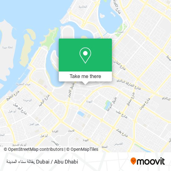 بقالة سناء المدينة map
