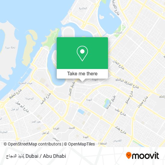 لذيذ الدجاج map