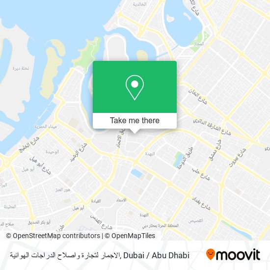 الاجمار لتجارة واصلاح الدراجات الهوائية map