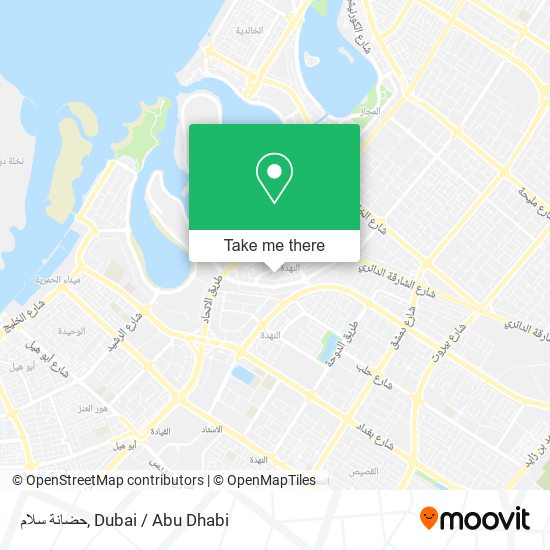 حضانة سلام map