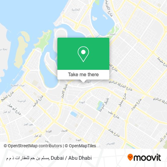 مسلم بن حم للعقارات ذ م م map