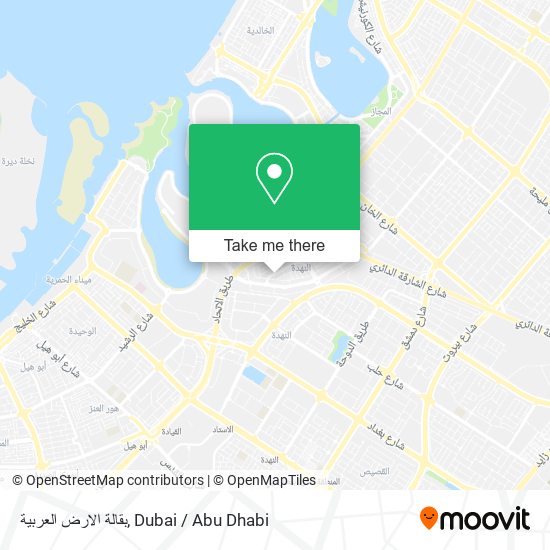 بقالة الارض العربية map