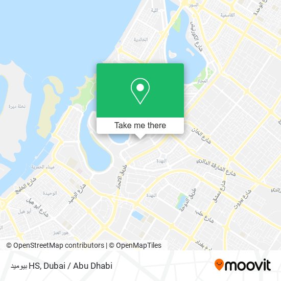 بيوميد HS map