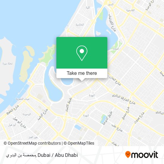 محمصة بن البدوي map