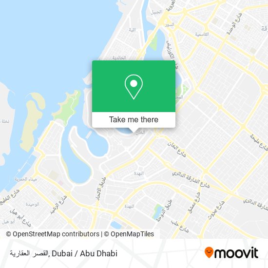 القصر العقارية map