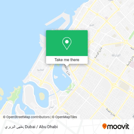 مقهى البربري map