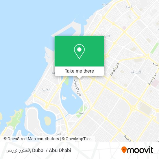 الحبتور توردس map