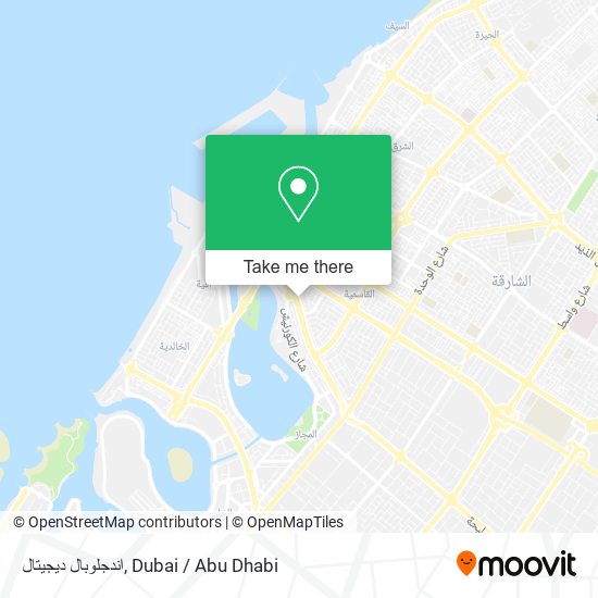 اندجلوبال ديجيتال map